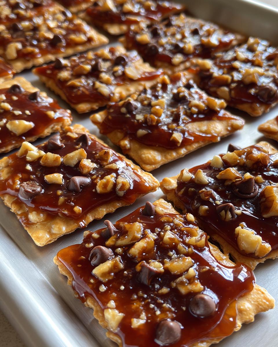 Irresistible 5-Minute Candied Crackers 9 Candied Crackers - detail 4