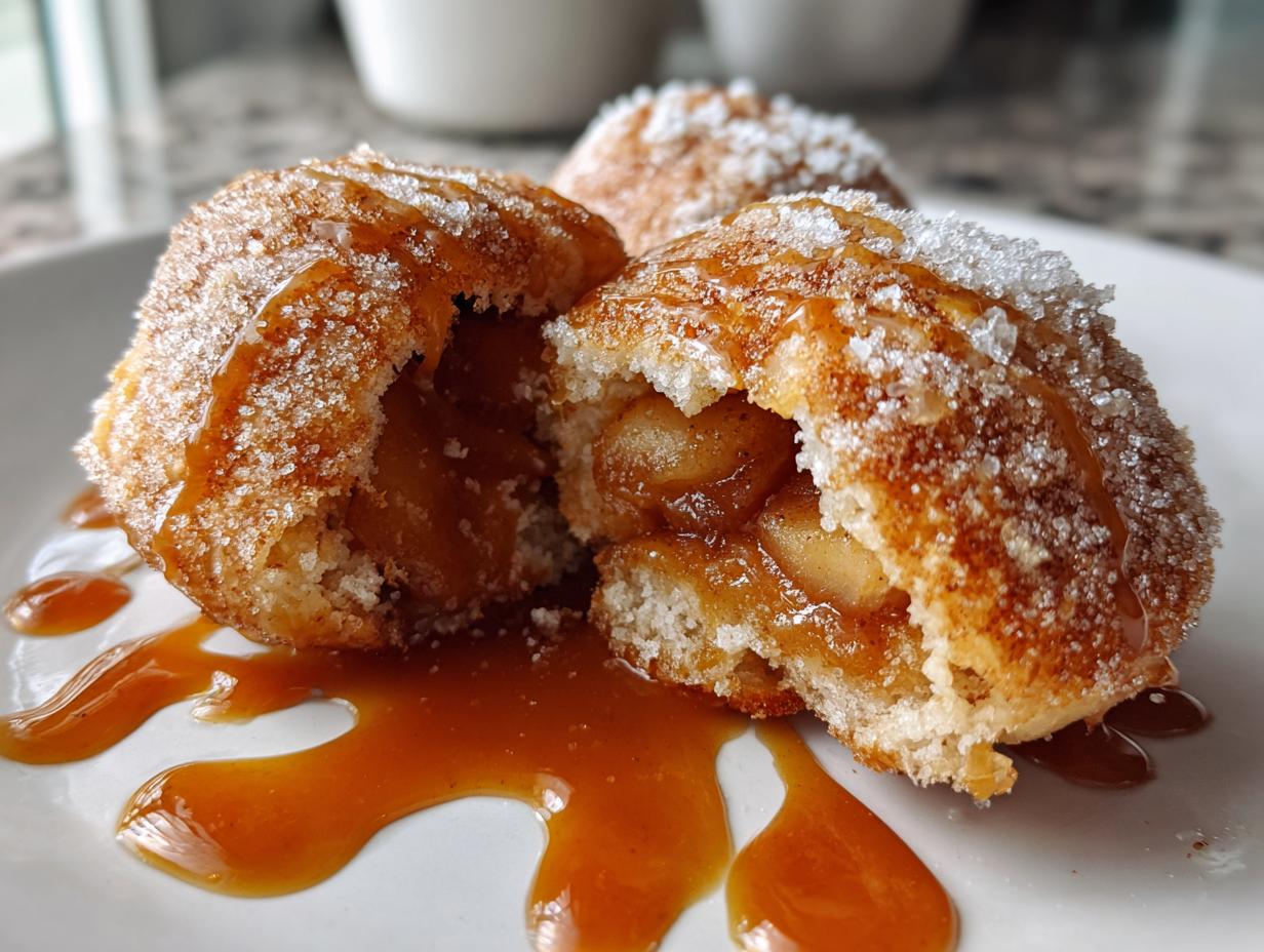 Caramel Apple Pie Bombs