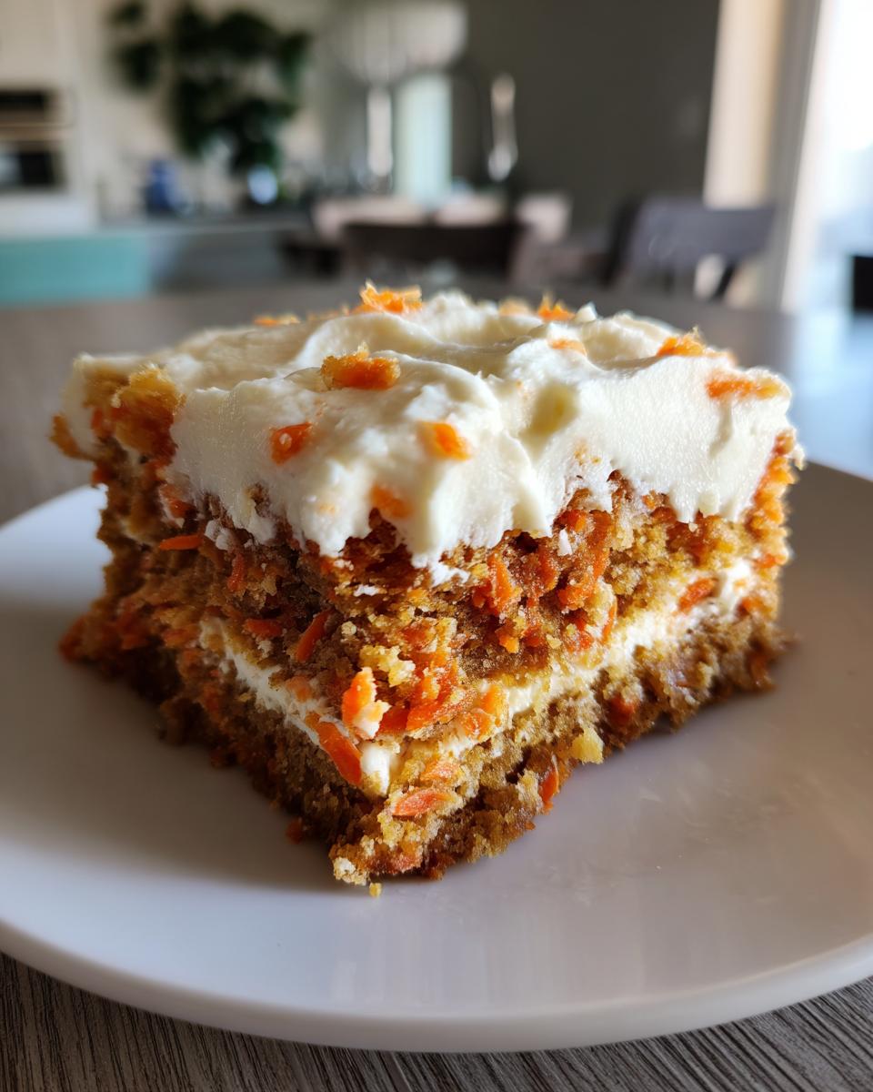 Irresistible 2-Layer Carrot Cake Bars with Cream Cheese Frosting 6 Carrot Cake Bars with Cream Cheese Frosting - detail 1