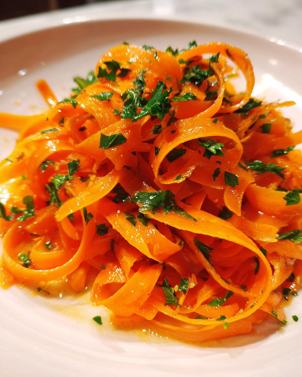 10-Minute Carrot Ribbon Salad: Irresistibly Crisp & Fresh 5 Carrot Ribbon Salad - detail 1
