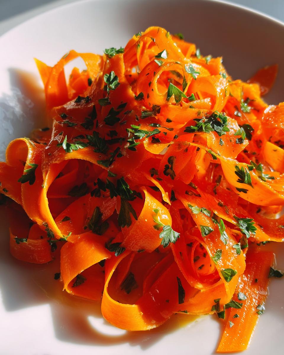 10-Minute Carrot Ribbon Salad: Irresistibly Crisp & Fresh 7 Carrot Ribbon Salad - detail 3