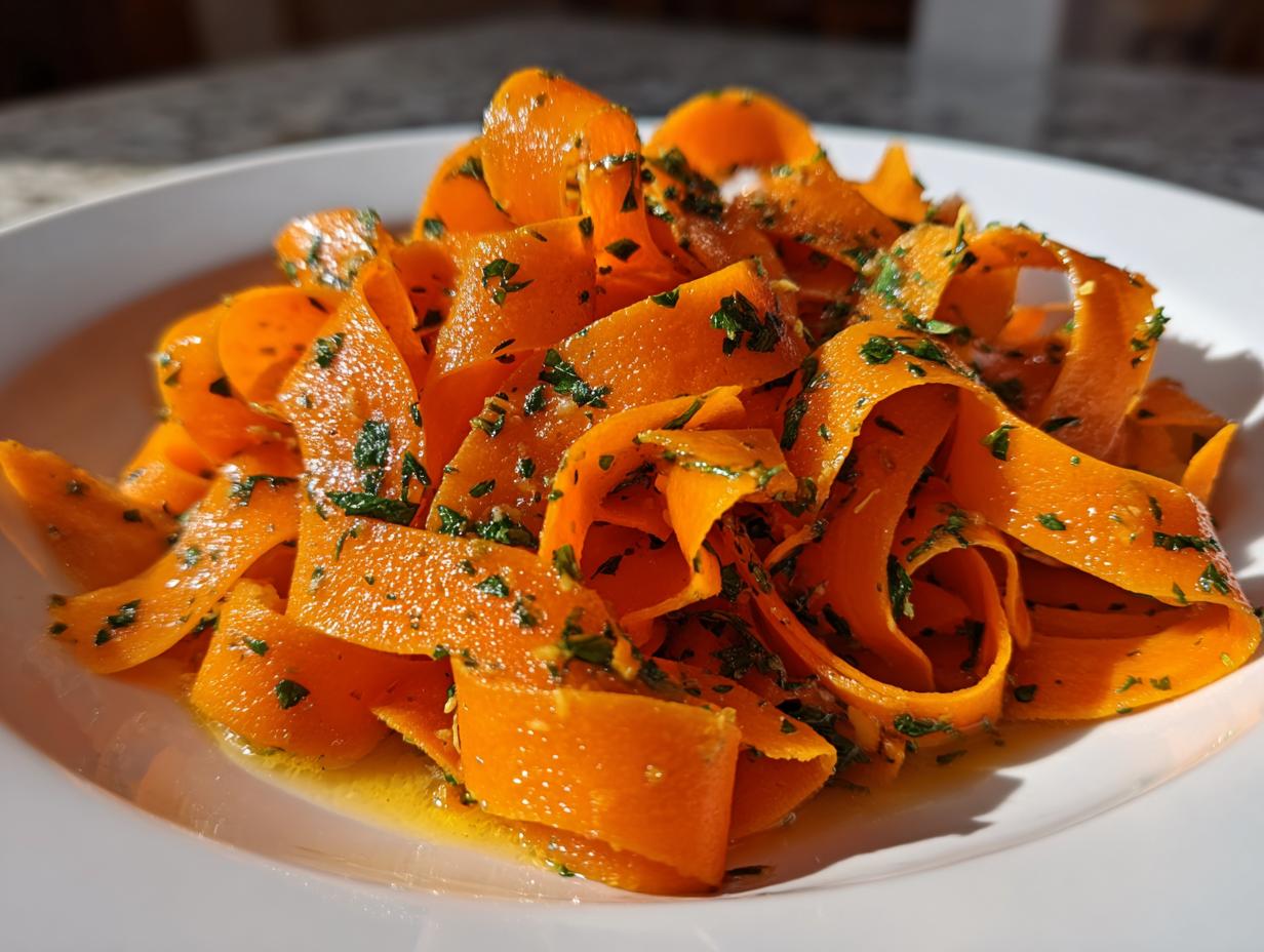 Carrot Ribbon Salad