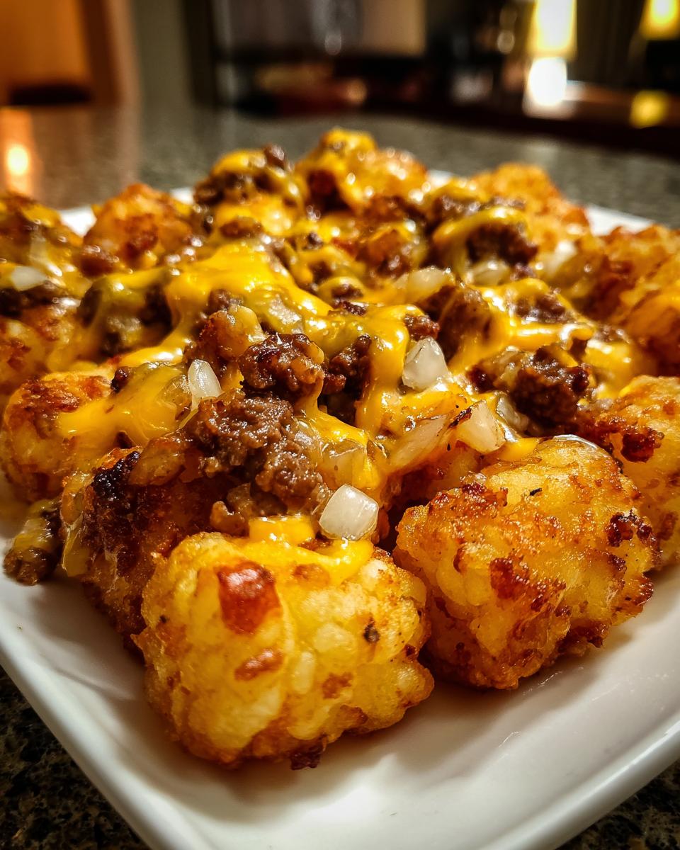 Irresistible Cheeseburger Tots in 30 Minutes or Less 7 Cheeseburger tots - detail 2