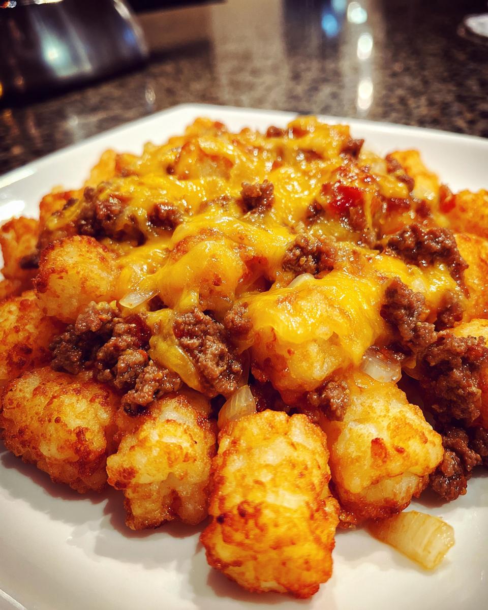 Irresistible Cheeseburger Tots in 30 Minutes or Less 9 Cheeseburger tots - detail 4