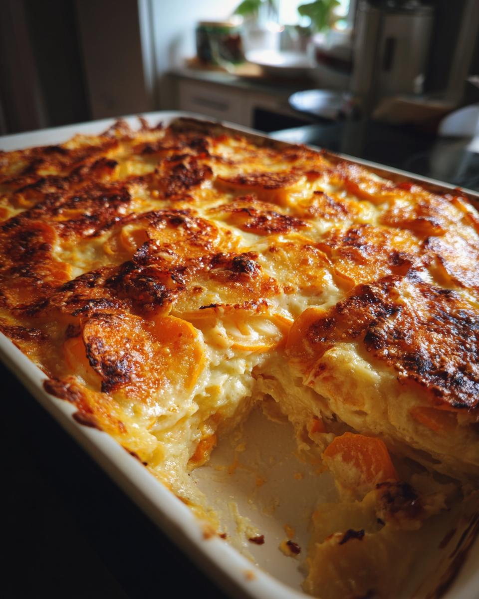 Cheesy Root Vegetable Gratin - detail 1