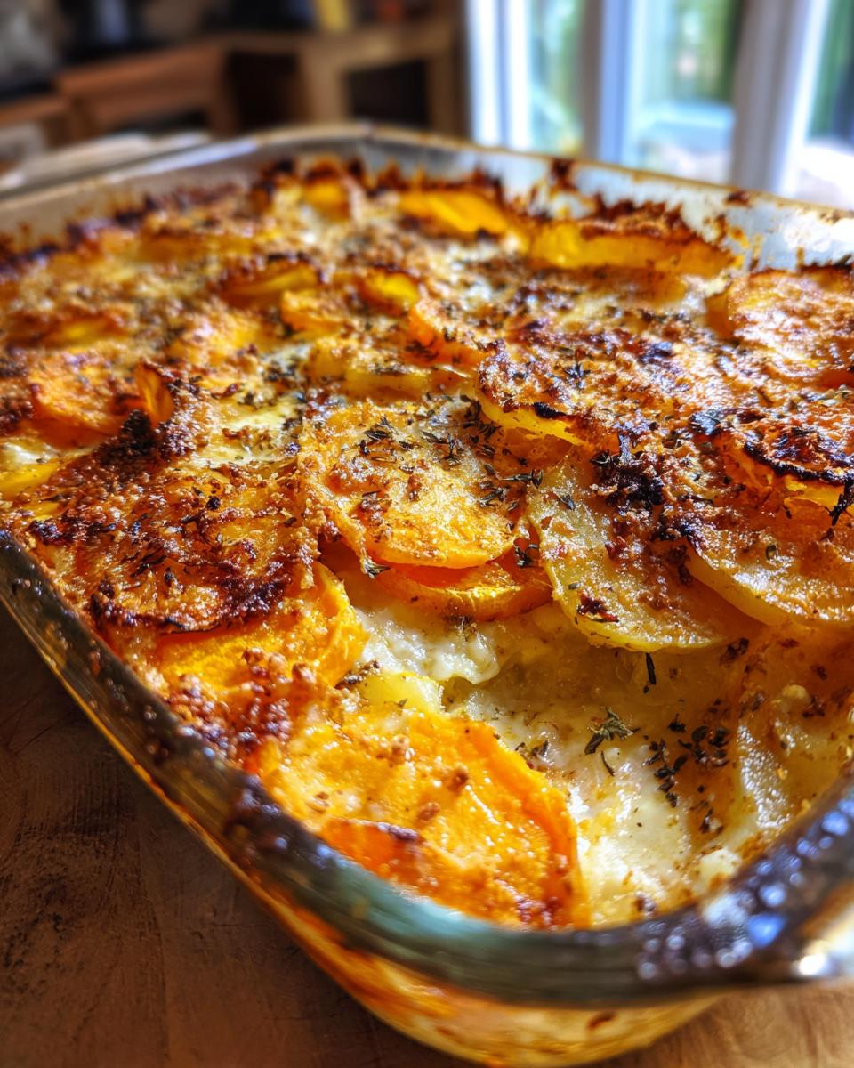 Cheesy Root Vegetable Gratin - detail 3
