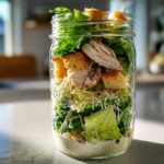 Effortless 3-Day Chicken Caesar Salad Jar Meal Prep Magic 10 Chicken Caesar Salad Jar (Meal Prep)