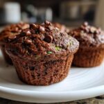 Chocolate Zucchini Muffins: 2 Cups of Sneaky Goodness Inside 8 Chocolate Zucchini Muffins