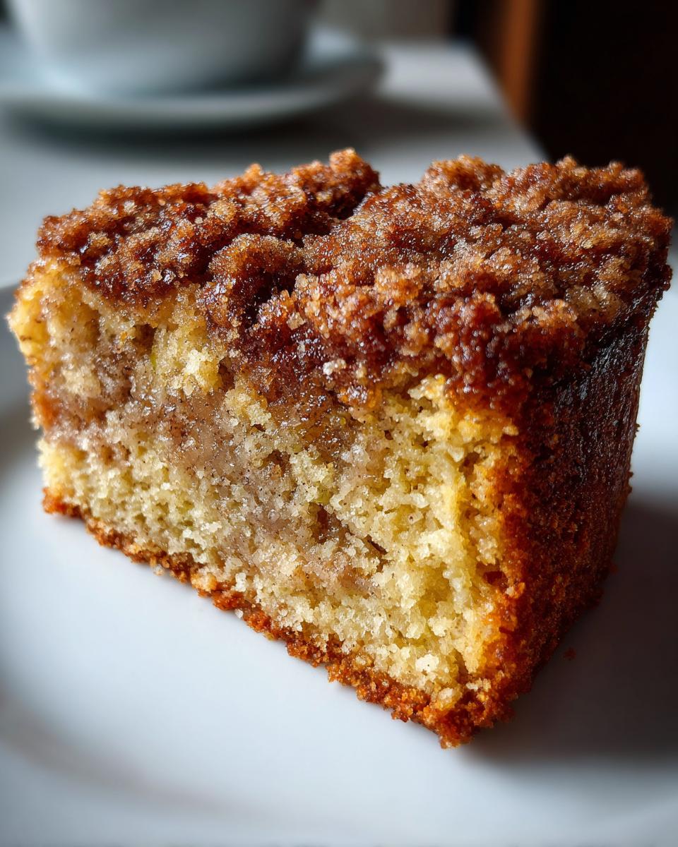 Cinnamon Sugar Zucchini Coffee Cake - detail 2