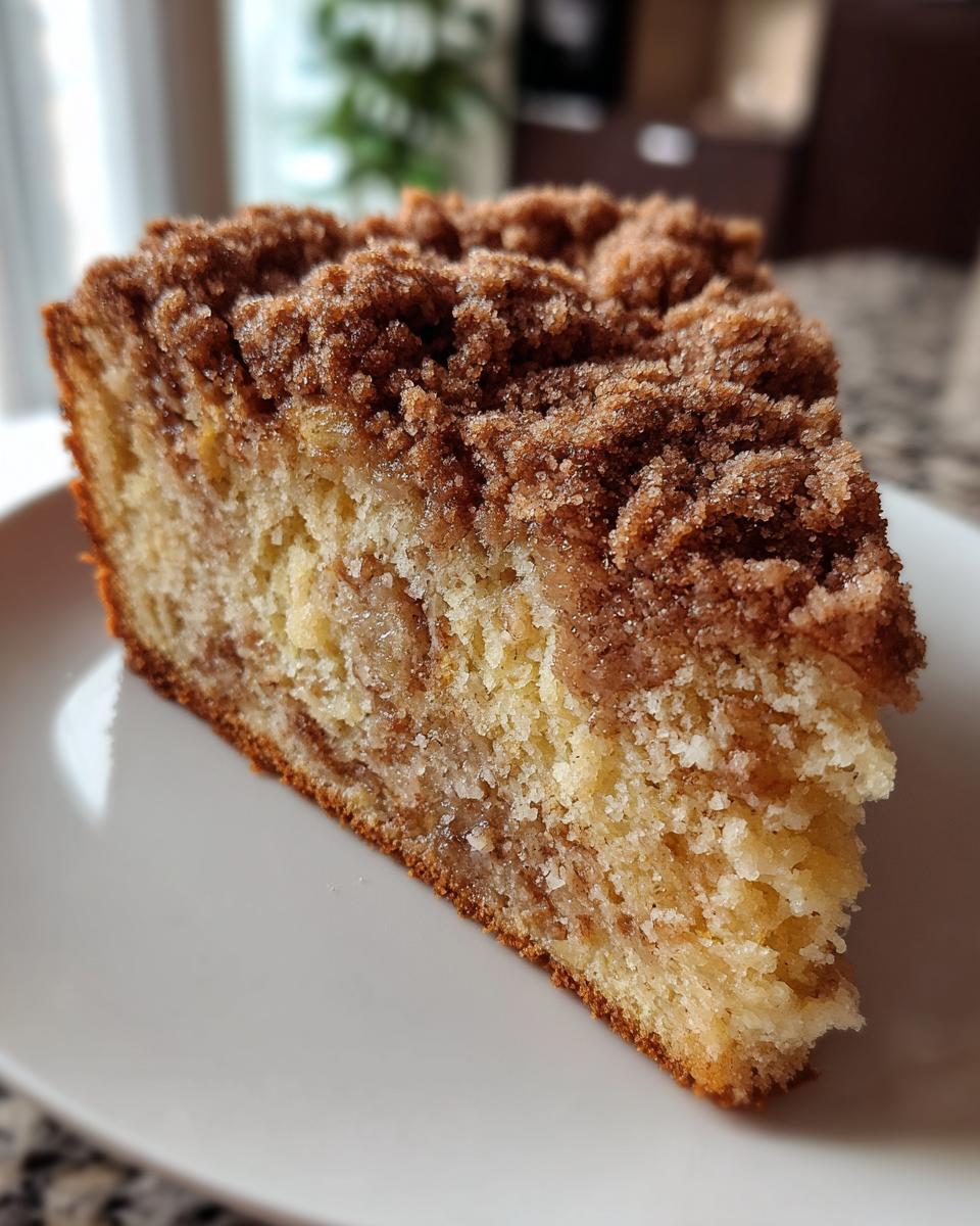 Cinnamon Sugar Zucchini Coffee Cake - detail 4