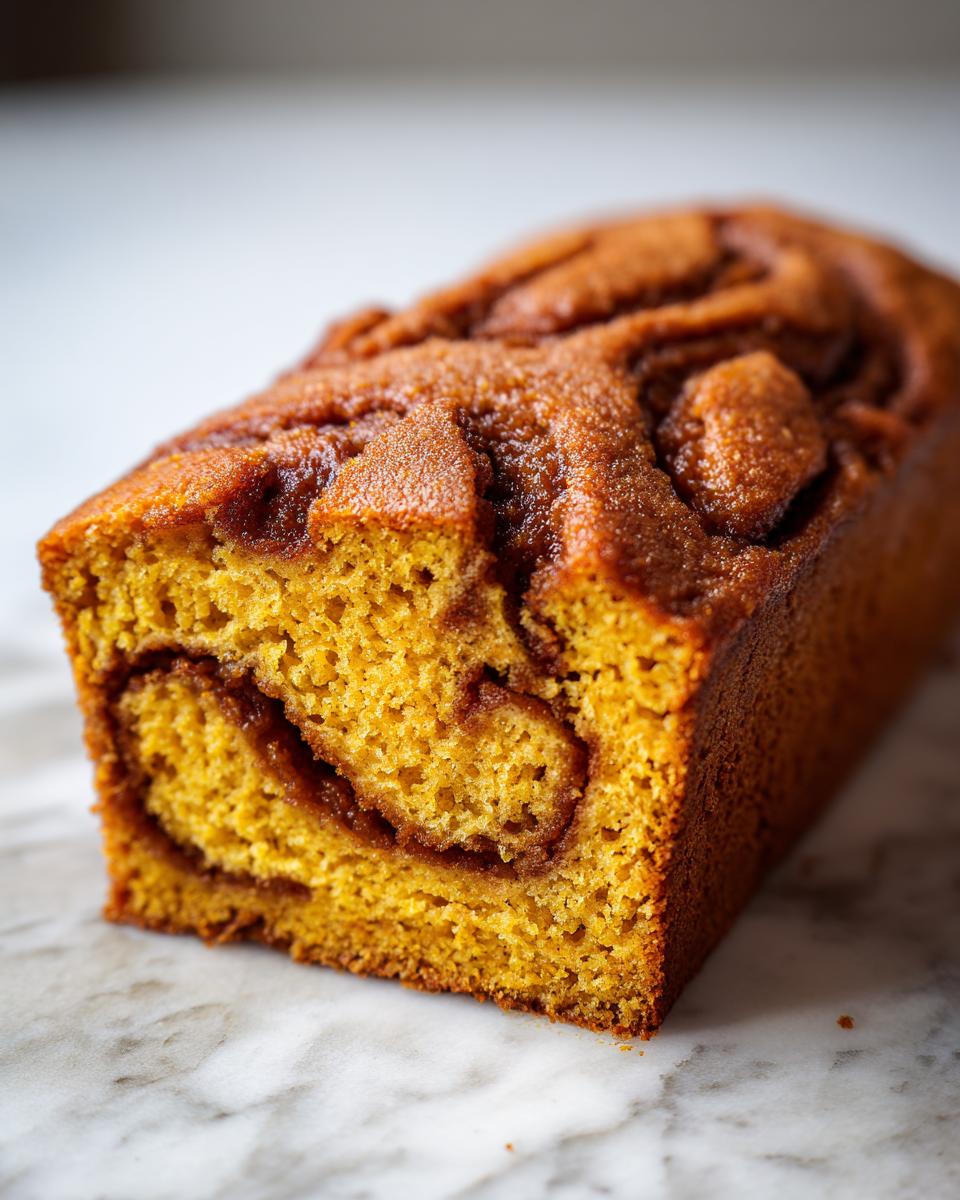 Moist Cinnamon Swirl Pumpkin Bread Mini Loaves in 15 Min 7 Cinnamon Swirl Pumpkin Bread Mini Loaves - detail 2