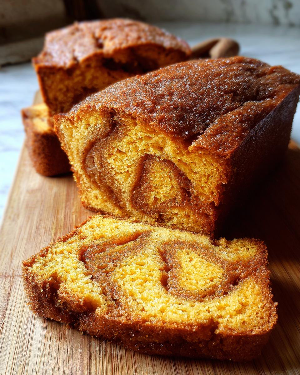 Moist Cinnamon Swirl Pumpkin Bread Mini Loaves in 15 Min 9 Cinnamon Swirl Pumpkin Bread Mini Loaves - detail 4