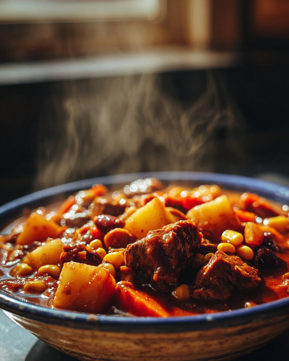 Amazing Cowboy Stew Recipe - 6 Hearty Servings of Pure Comfort 7 Cowboy Stew - detail 3