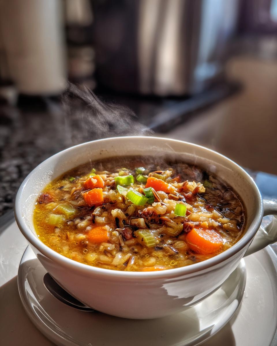 40-Minute Cozy Autumn Wild Rice Soup for Cold Nights 7 Cozy Autumn Wild Rice Soup - detail 3