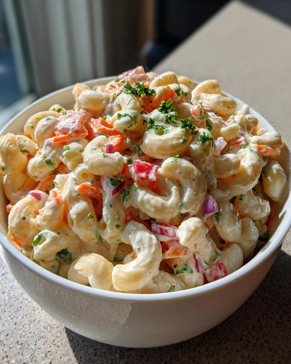 Creamy Macaroni Salad - detail 1