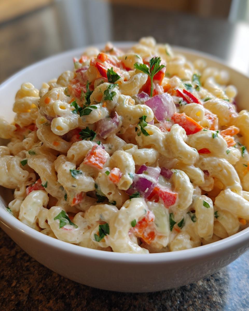 Creamy Macaroni Salad - detail 3
