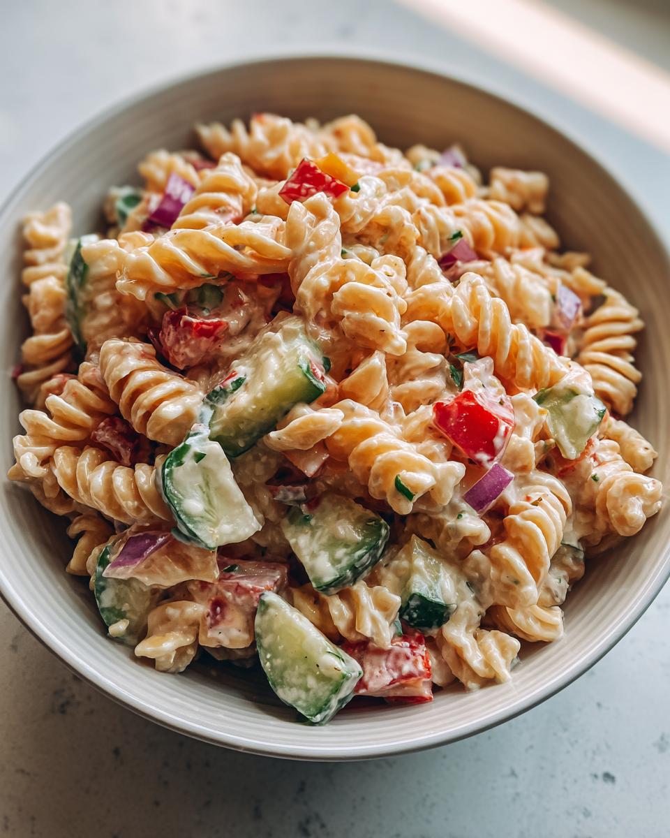 Irresistible 30-Minute Creamy Pasta Salad Recipe 6 Creamy Pasta Salad - detail 1