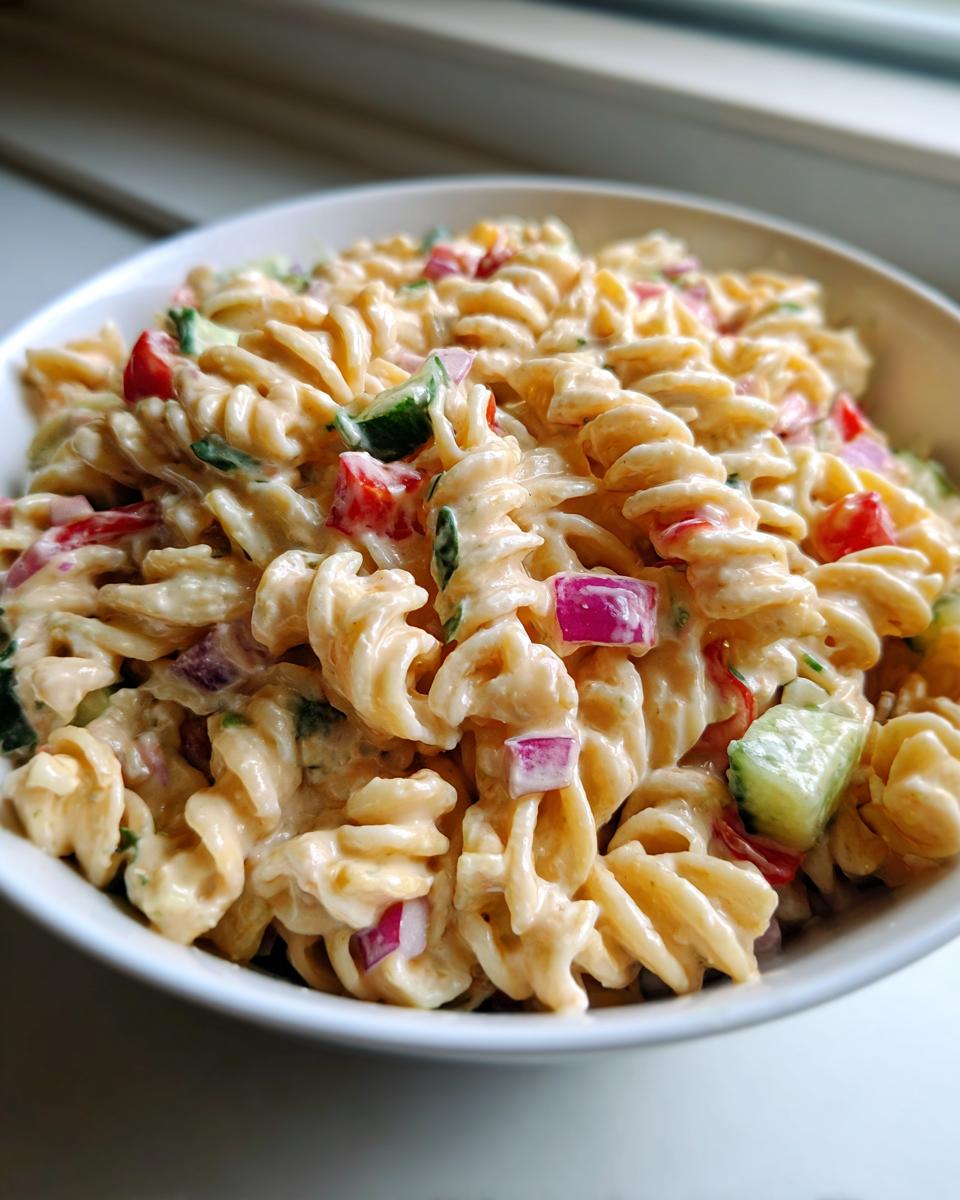 Irresistible 30-Minute Creamy Pasta Salad Recipe 7 Creamy Pasta Salad - detail 2