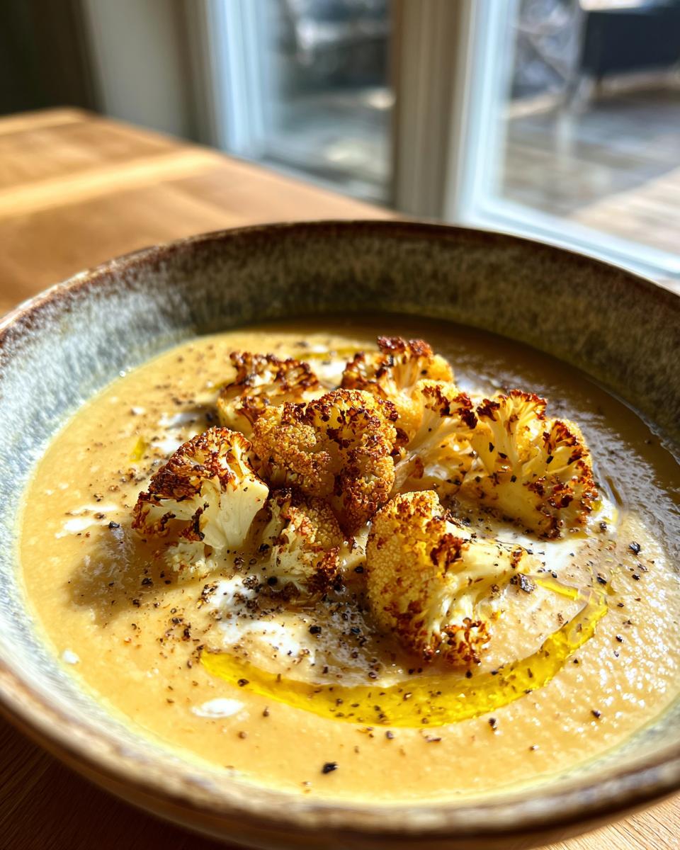 Creamy Roasted Cauliflower Soup: 4 Secrets for Velvety Bliss 9 Creamy Roasted Cauliflower Soup - detail 4