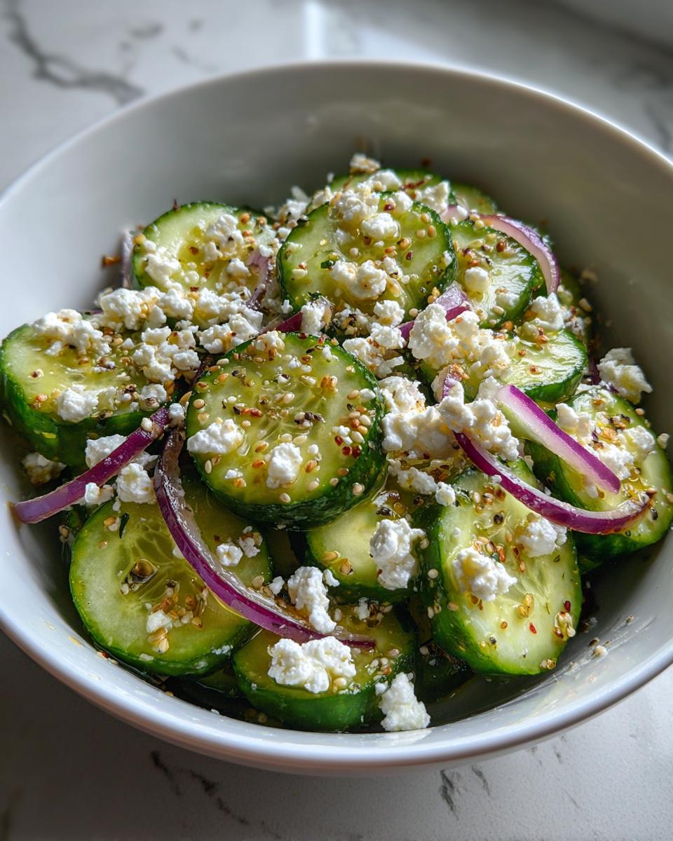 Magical 7-Minute Cucumber Everything Bagel Salad Recipe 7 Cucumber Everything Bagel Salad - detail 2