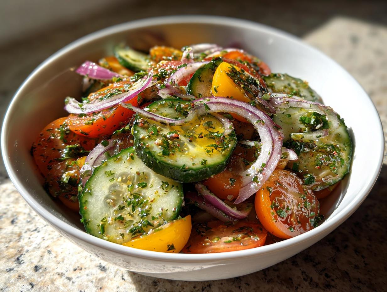 Cucumber Tomato Salad