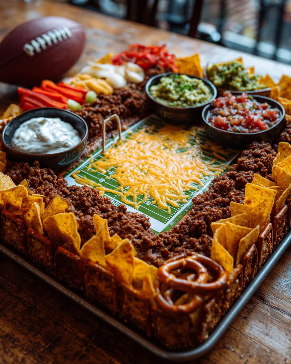 Build an Epic 32-Ingredient DIY Ultimate Football Snack Stadium 9 DIY Ultimate Football Snack Stadium - detail 4