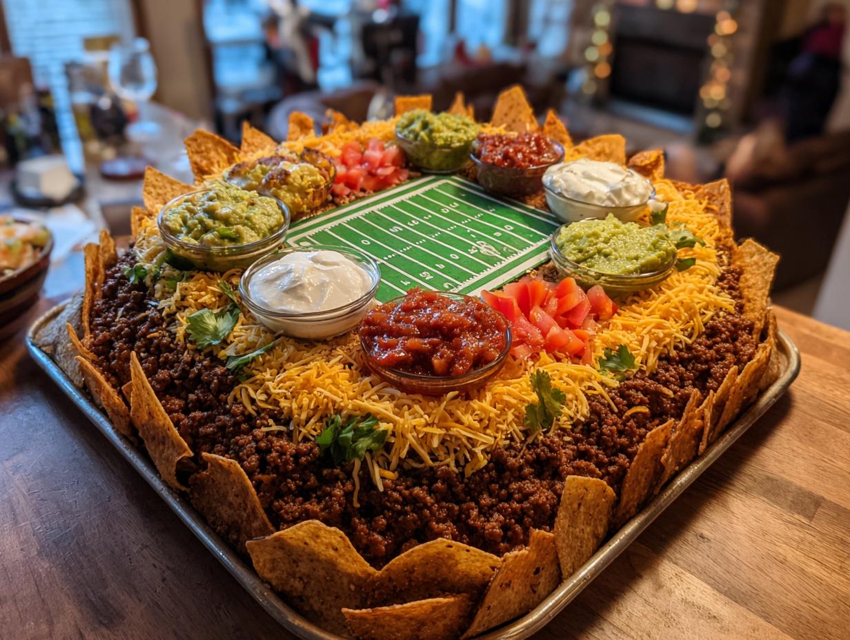 DIY Ultimate Football Snack Stadium