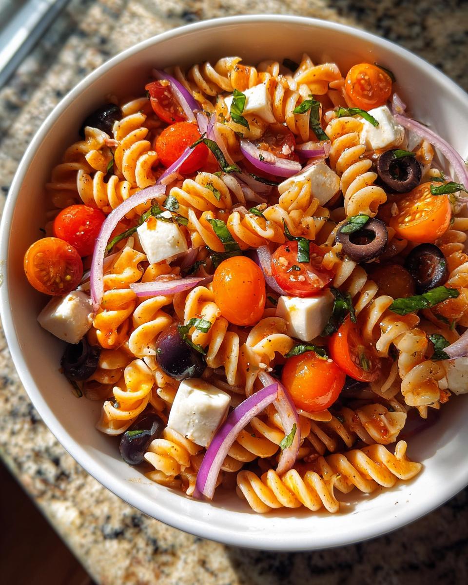 Easy Italian Pasta Salad in 25 Minutes: A Lazy Chef’s Dream 8 Easy Italian Pasta Salad - detail 3