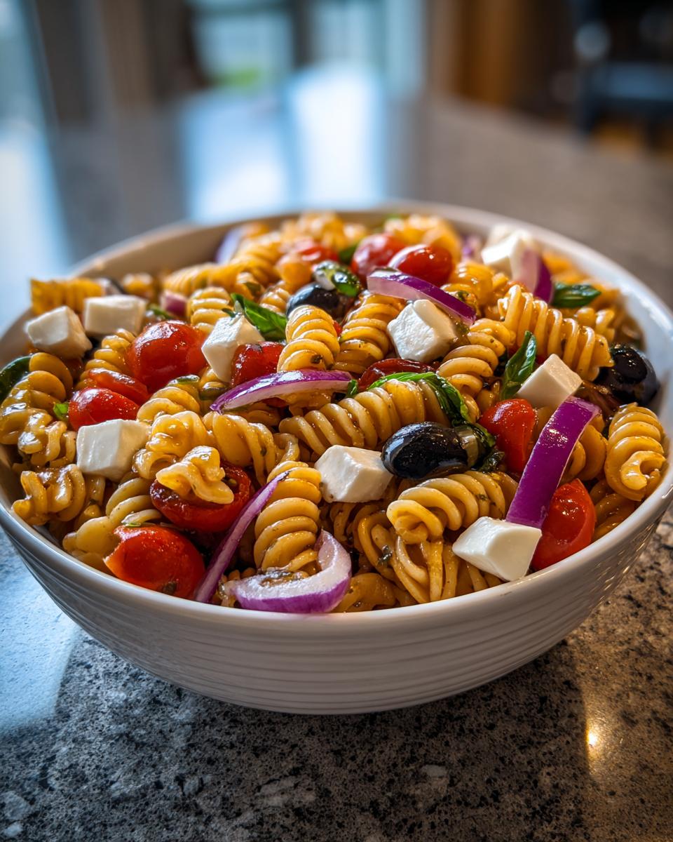 Easy Italian Pasta Salad in 25 Minutes: A Lazy Chef’s Dream 9 Easy Italian Pasta Salad - detail 4