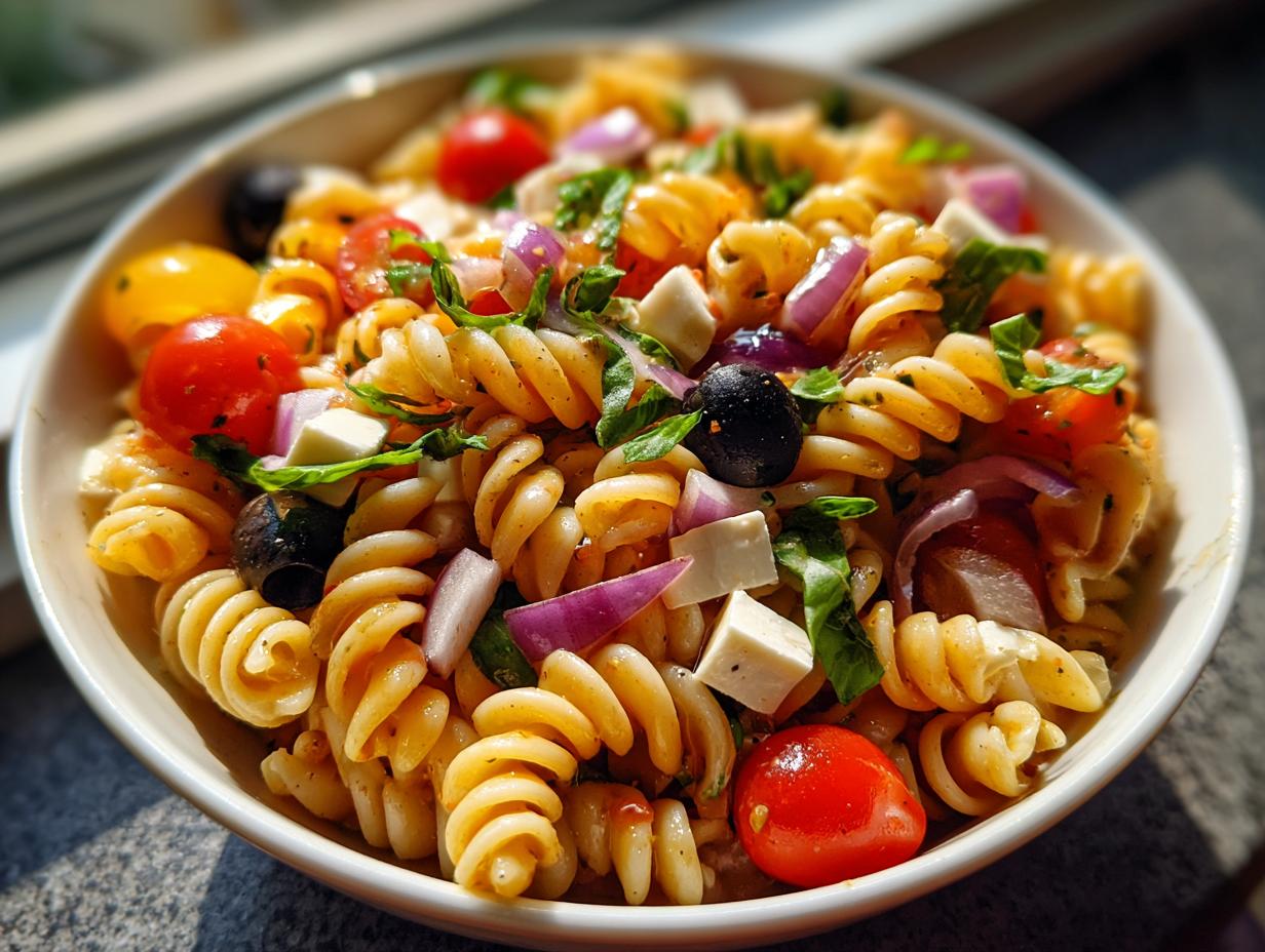 Easy Italian Pasta Salad