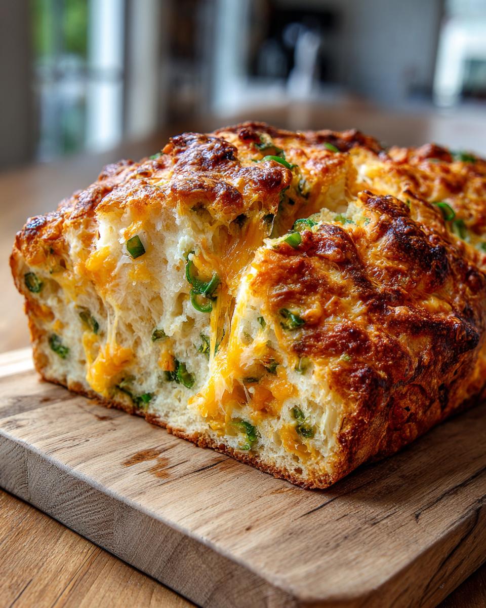 Easy Jalapeño Cheddar Bread Recipe - detail 2