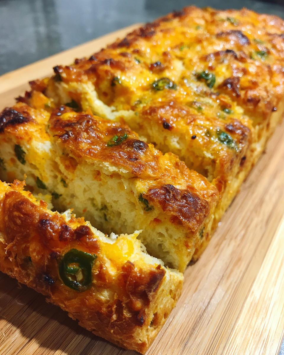 Easy Jalapeño Cheddar Bread Recipe - detail 4