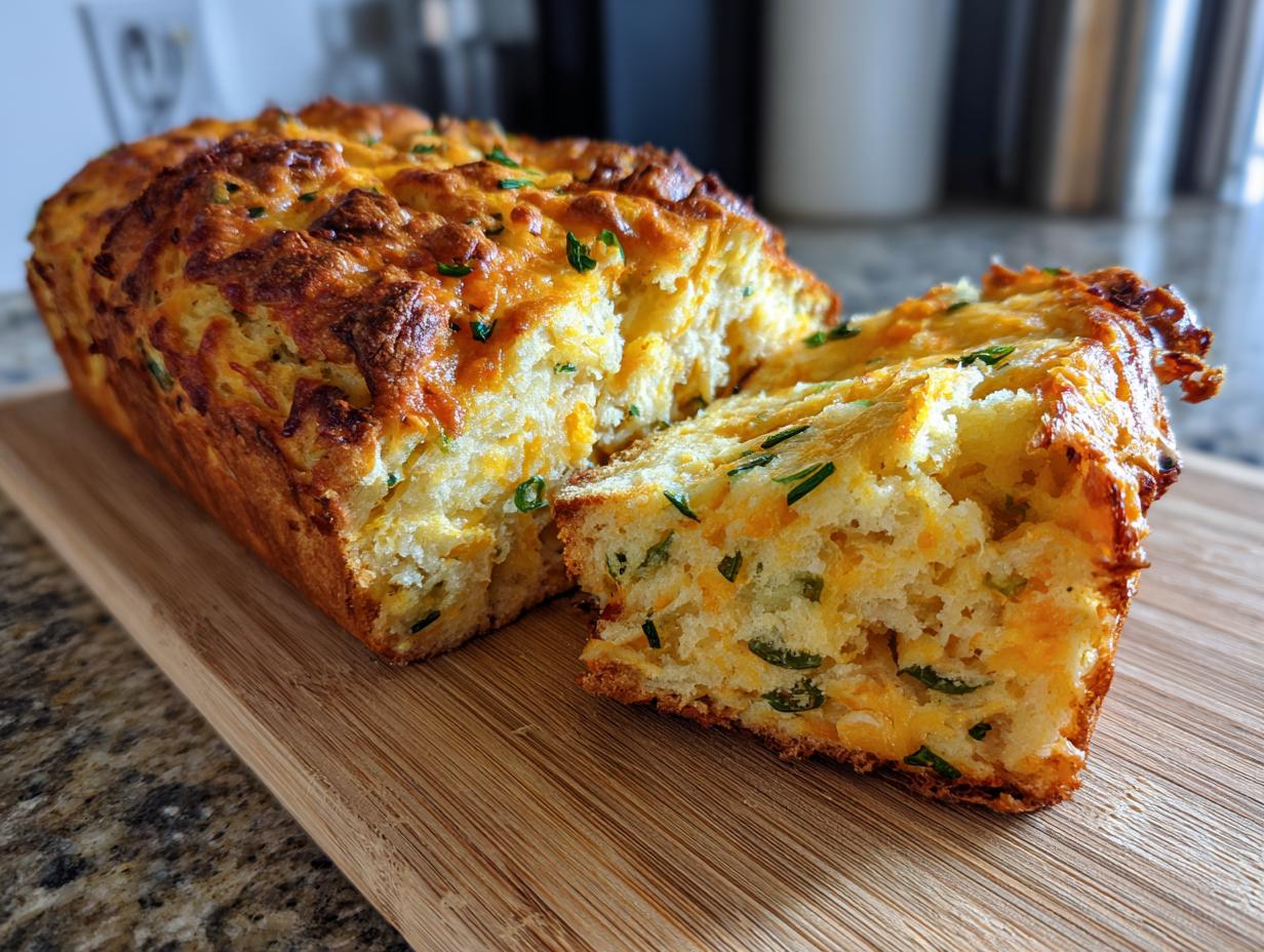 Easy Jalapeño Cheddar Bread Recipe