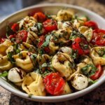 20-Minute Easy Tortellini Caprese Pasta Salad with Balsamic Glaze Bliss 10 Easy Tortellini Caprese Pasta Salad with Balsamic Glaze
