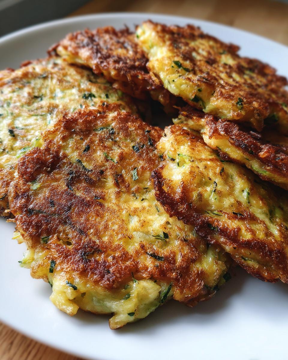 Easy Zucchini Fritters - detail 3