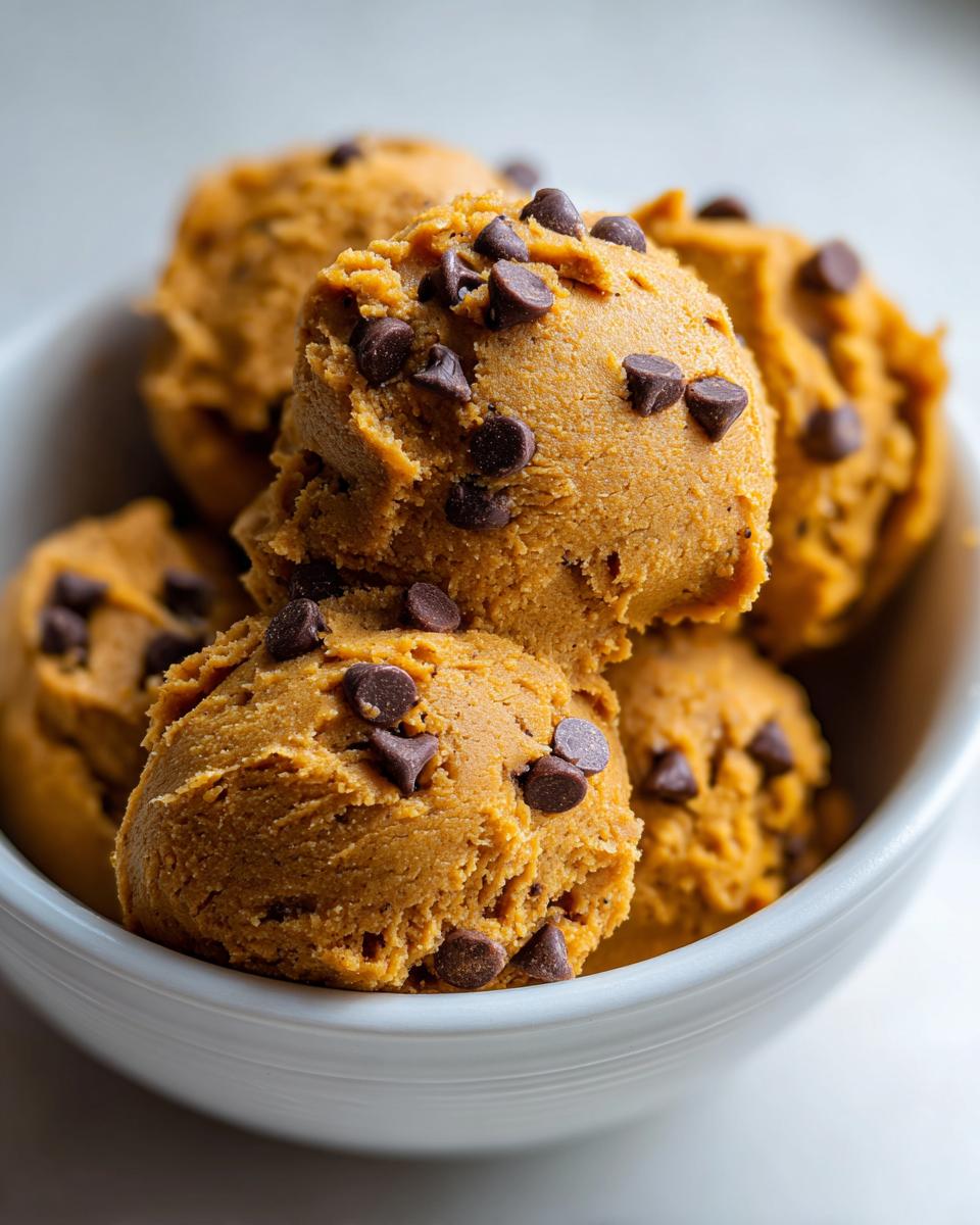 Edible Pumpkin Cookie Dough - detail 4
