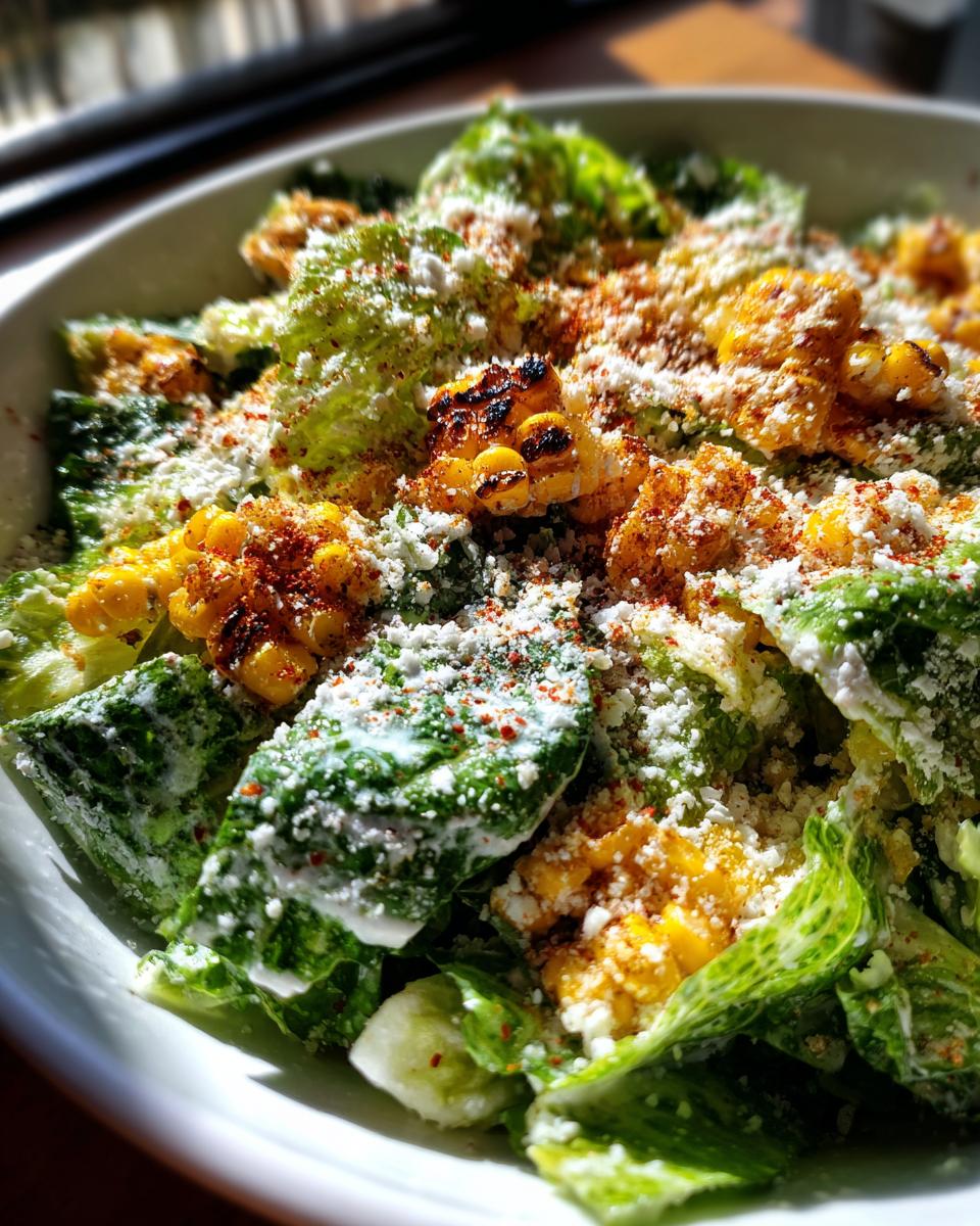 21-Minute Elote Grilled Caesar Salad That'll Blow Your Mind 8 Elote Grilled Caesar Salad - detail 3