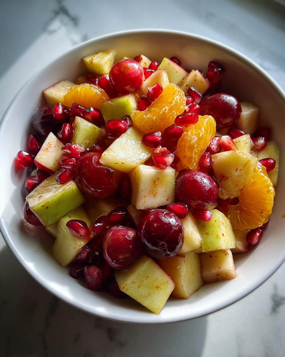 Fall Fruit Salad - detail 1