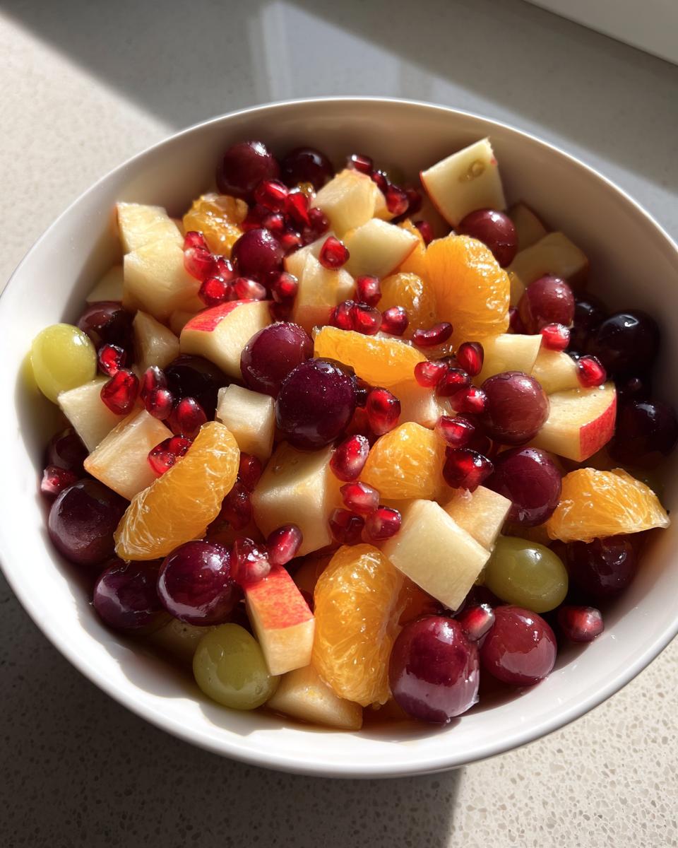Fall Fruit Salad - detail 2
