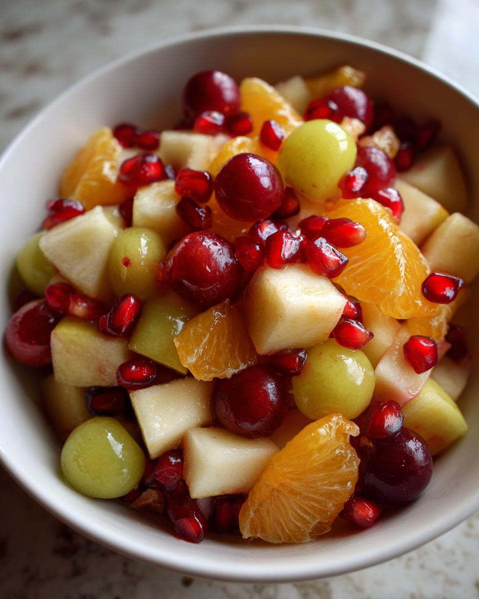 Fall Fruit Salad - detail 3