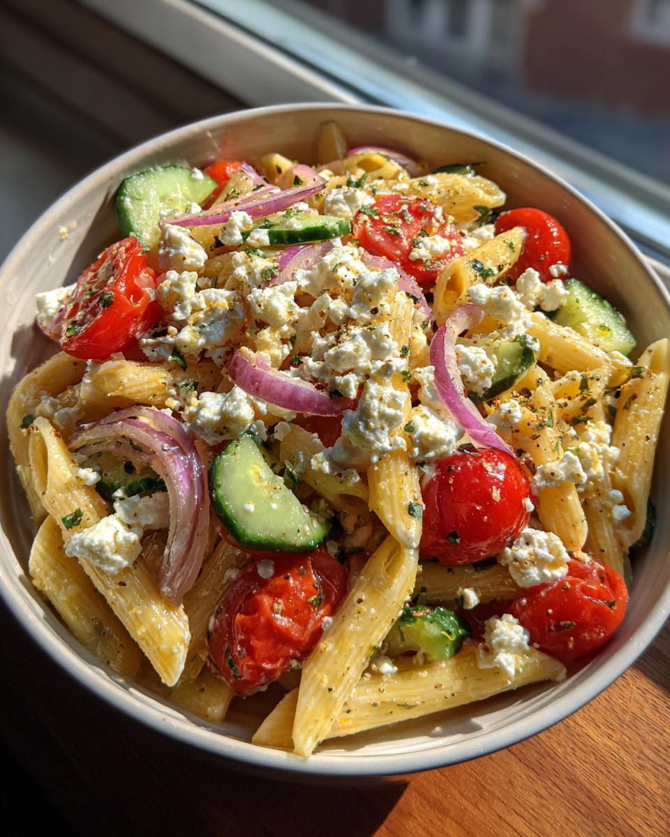 Frozen Feta Pasta Salad: 1 15-Minute Marvel You'll Crave 4 Frozen Feta Pasta Salad - detail 1