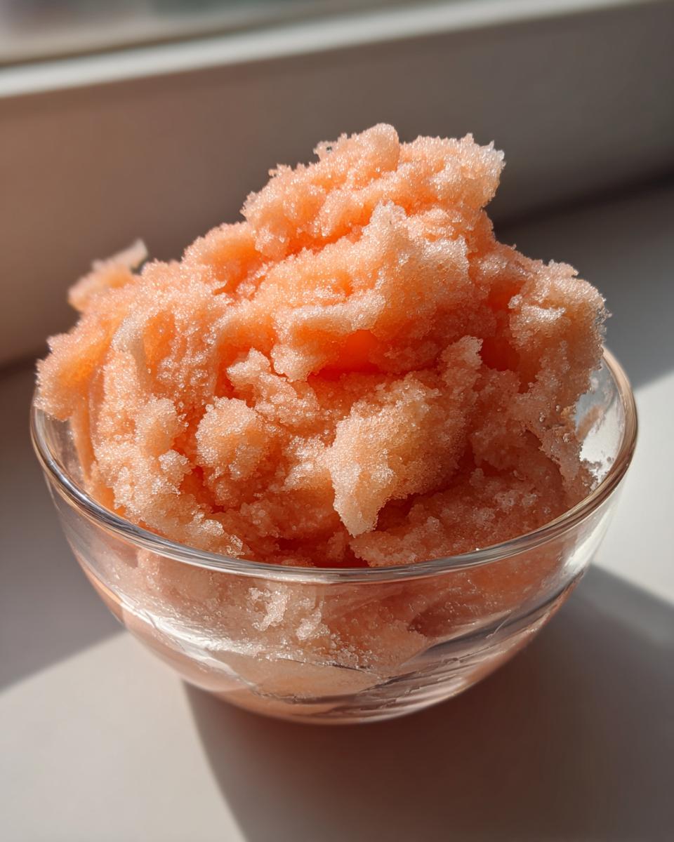 Frozen Peach Shaved Ice - detail 4
