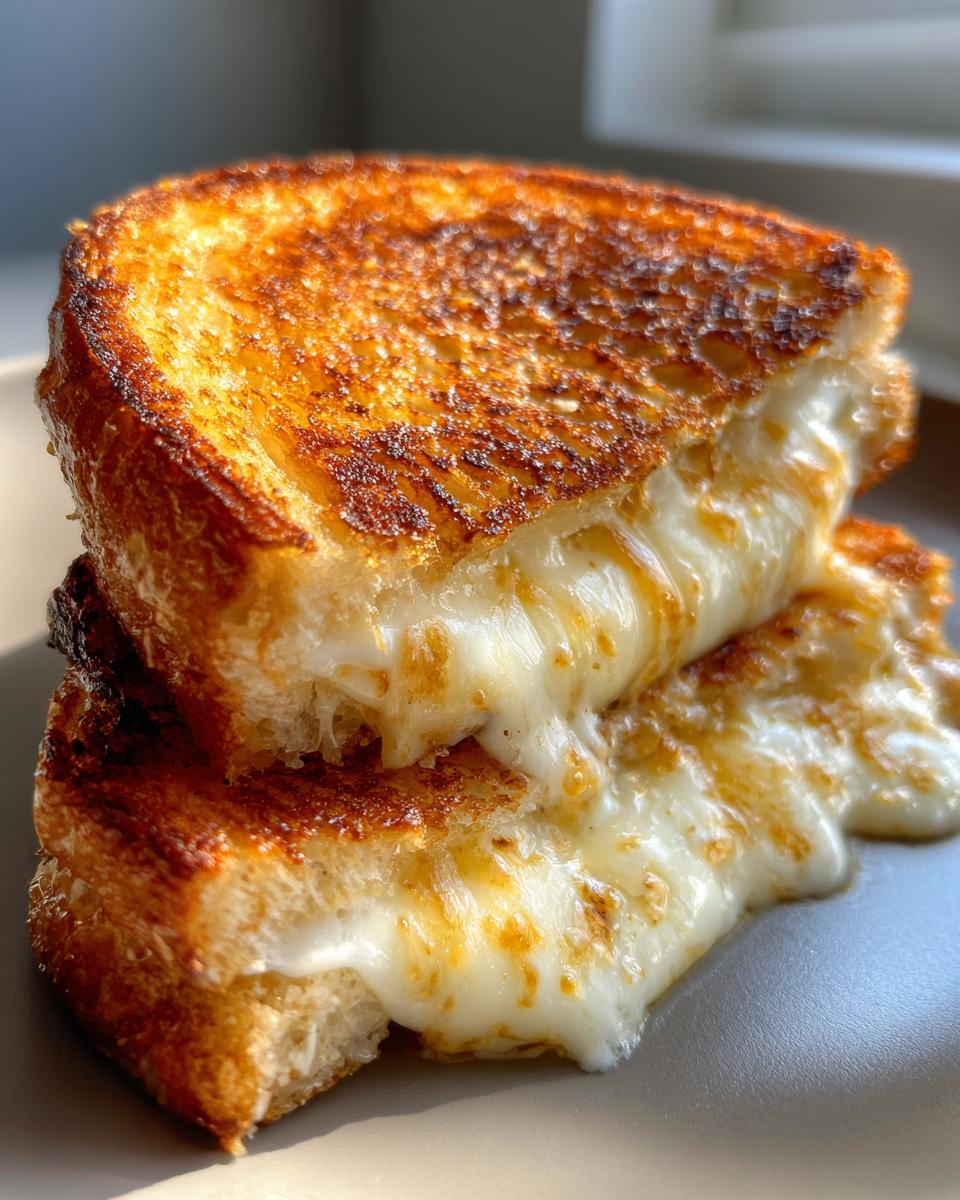 Crispy Garlic Bread Grilled Cheese in Just 3 Simple Steps 7 Garlic Bread Grilled Cheese - detail 3