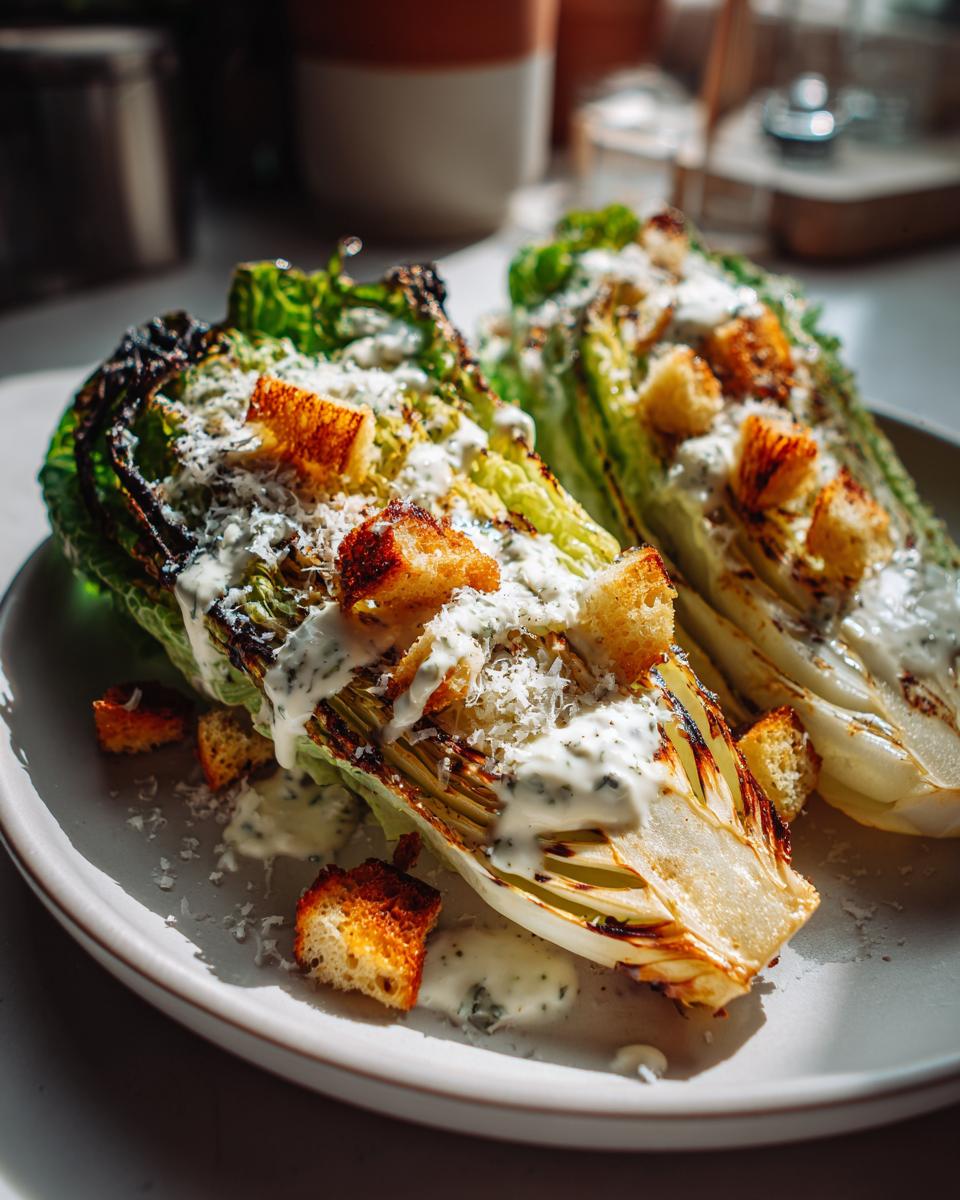 Grilled Caesar Salad: A Smoky 10-Minute Game Changer 7 Grilled Caesar Salad - detail 2
