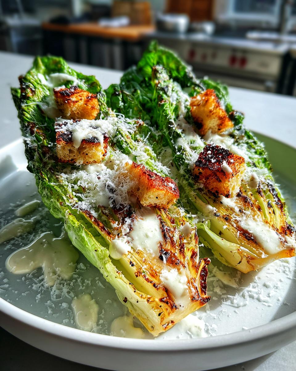 Grilled Caesar Salad: A Smoky 10-Minute Game Changer 8 Grilled Caesar Salad - detail 3