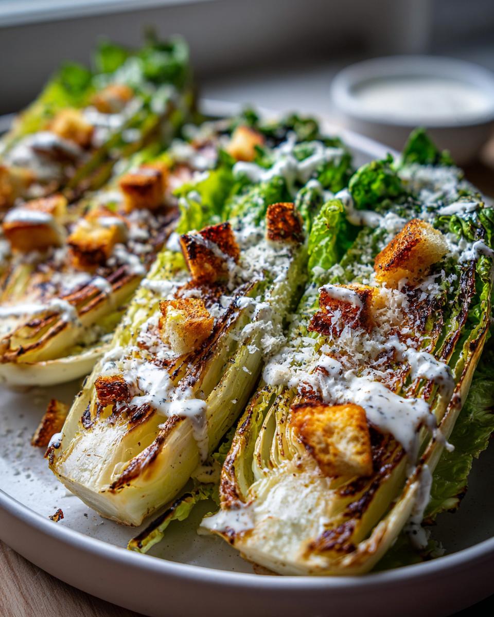 Grilled Caesar Salad: A Smoky 10-Minute Game Changer 9 Grilled Caesar Salad - detail 4