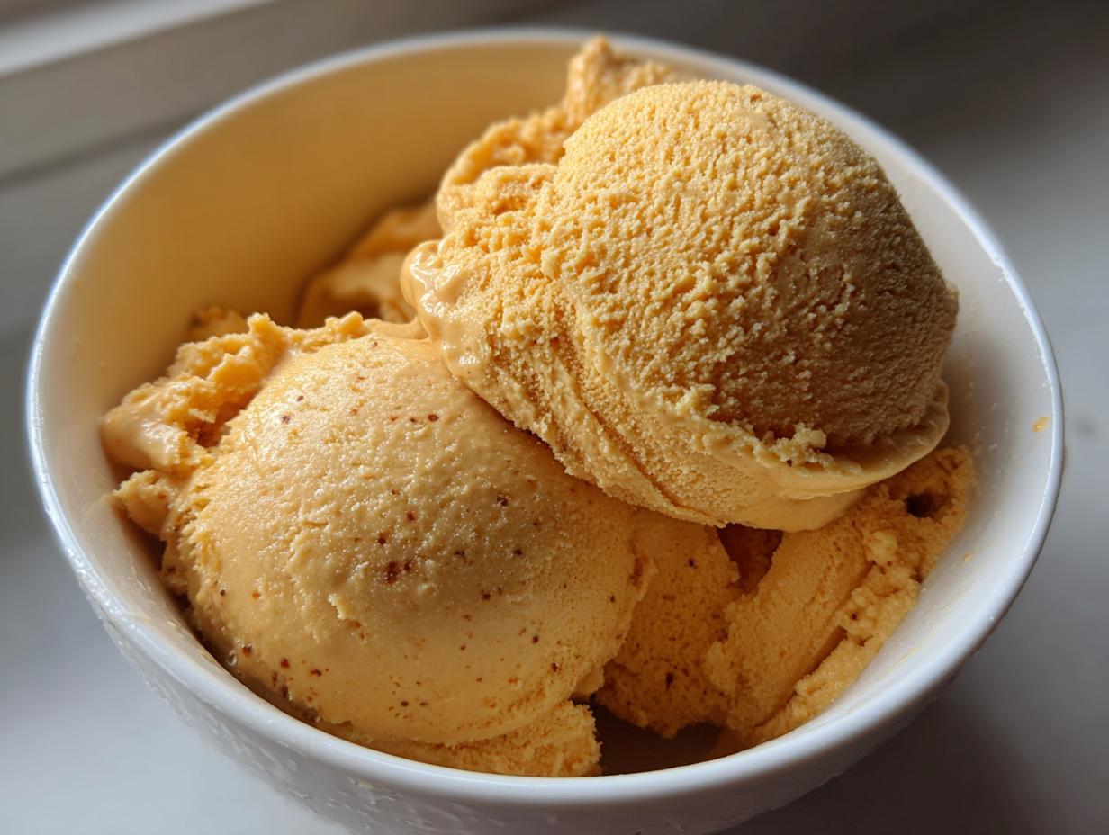 High-Protein Pumpkin Ice Cream