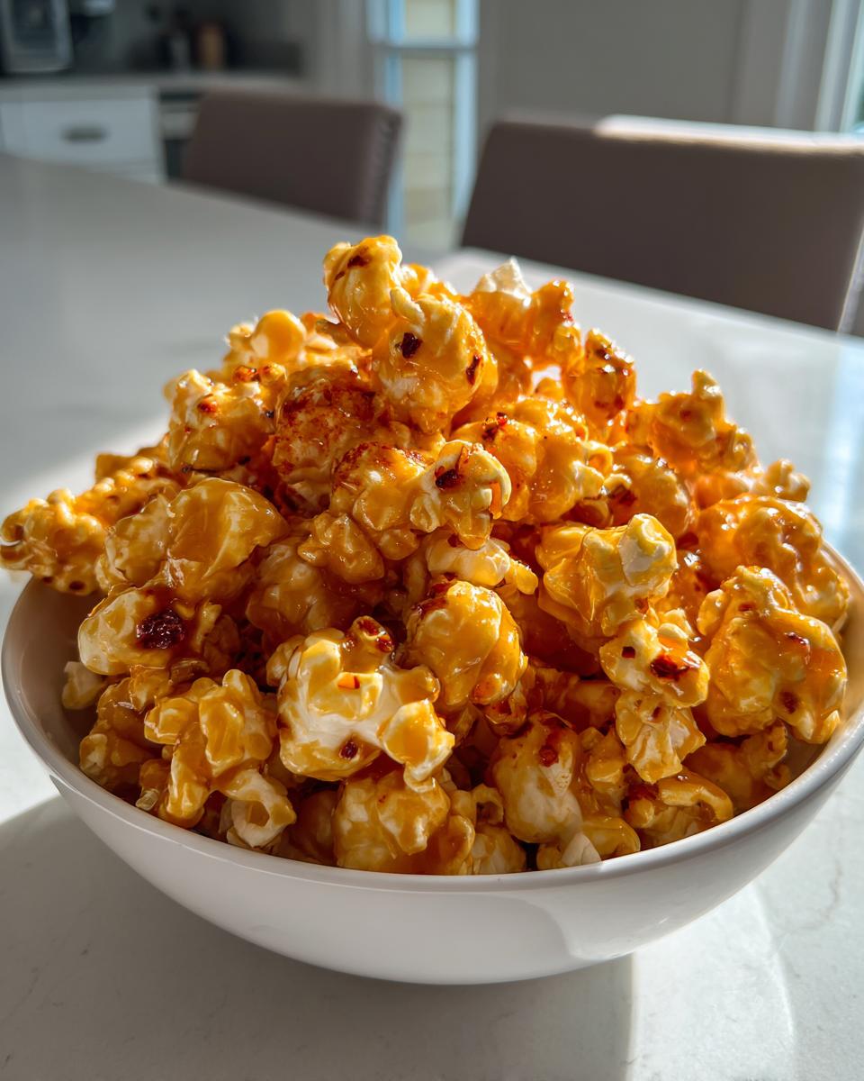 10-Minute Hot Honey Popcorn: Sweet & Spicy Snack Magic 5 Hot Honey Popcorn - detail 1