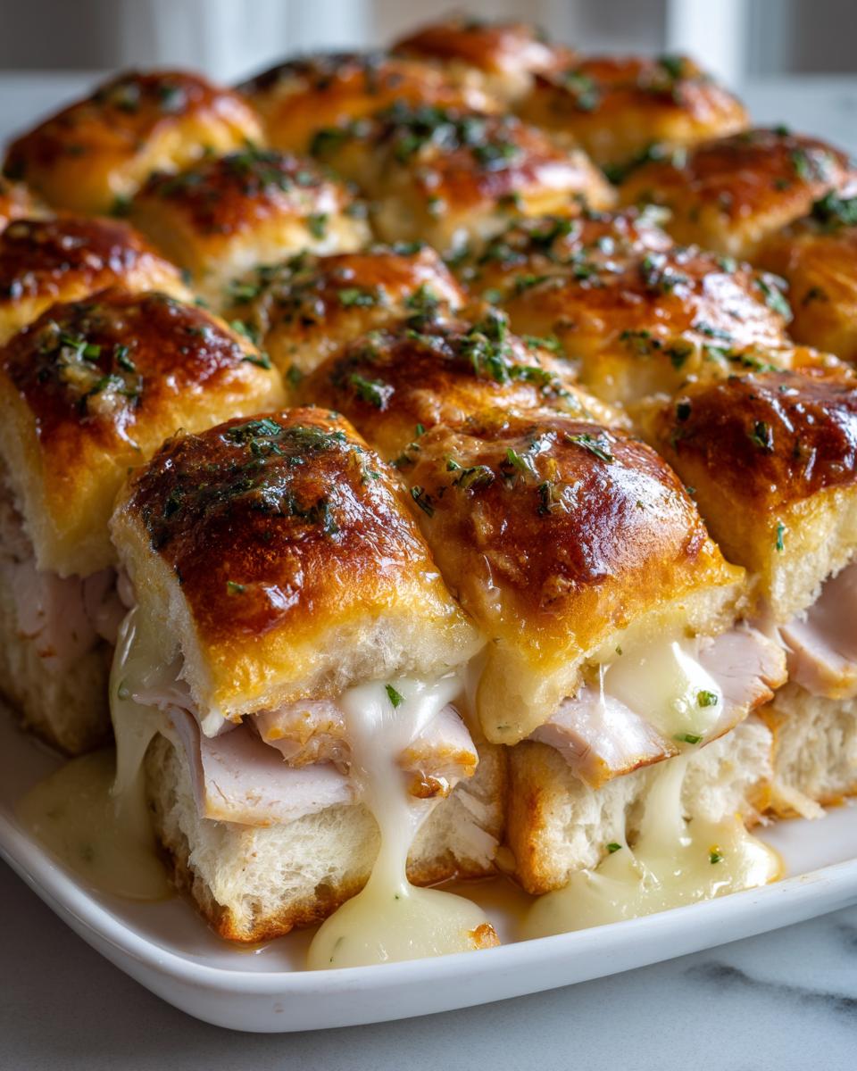 Irresistible Hot Turkey and Cheese Party Rolls Recipe in 30 Minutes 9 Hot Turkey and Cheese Party Rolls - detail 4