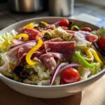 15-Minute Italian Grinder Salad - Irresistibly Crunchy & Bold 6 Italian Grinder Salad